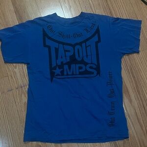 Tapout Blue Graphic T-Shirt